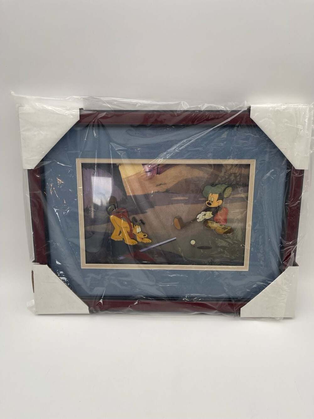 Walt Disney Gallery Canine Caddy 60th Anniversary Limited Edition Framed Pin Set